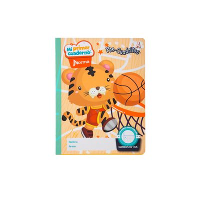 Cuaderno-Norma-Mi-Primer-Cuaderno-A-Tigre-Basketbolista