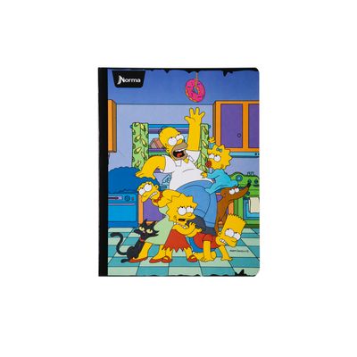 Cuaderno-Norma-Los-Simpsons-Familia