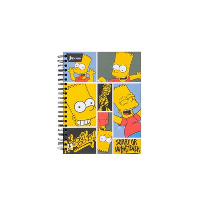 Cuaderno-Argollado-Tapa-Dura-7-Materias-Grande-Cuadriculado-Norma-Los-Simpsons-559678