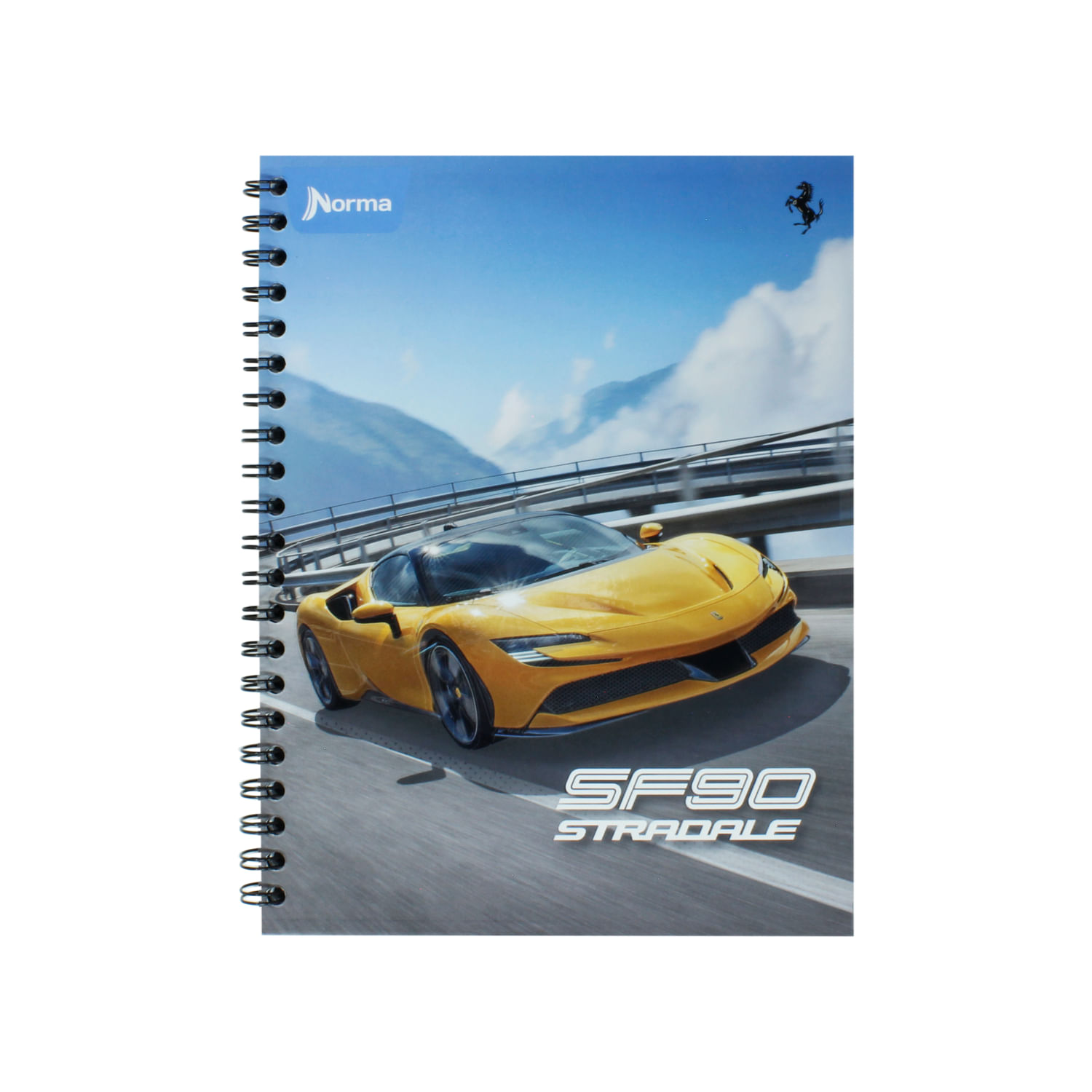 Cuaderno Argollado Durabook Lite Grande Ferrari 80 Hojas Linea Corriente  Colombia - 7 Sf 90 Amarillo - Tienda Norma